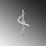 Casa si Gradina - Corpuri si surse de iluminat - Plafoniere, aplice si spoturi - Aplica de perete, Opviq, metal, gri, 16x25x41 cm, led 11w 3000k - Infinity.ro