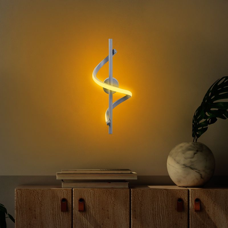 Casa si Gradina - Corpuri si surse de iluminat - Plafoniere, aplice si spoturi - Aplica de perete, Opviq, metal, gri, 16x25x41 cm, led 11w 3000k - Infinity.ro