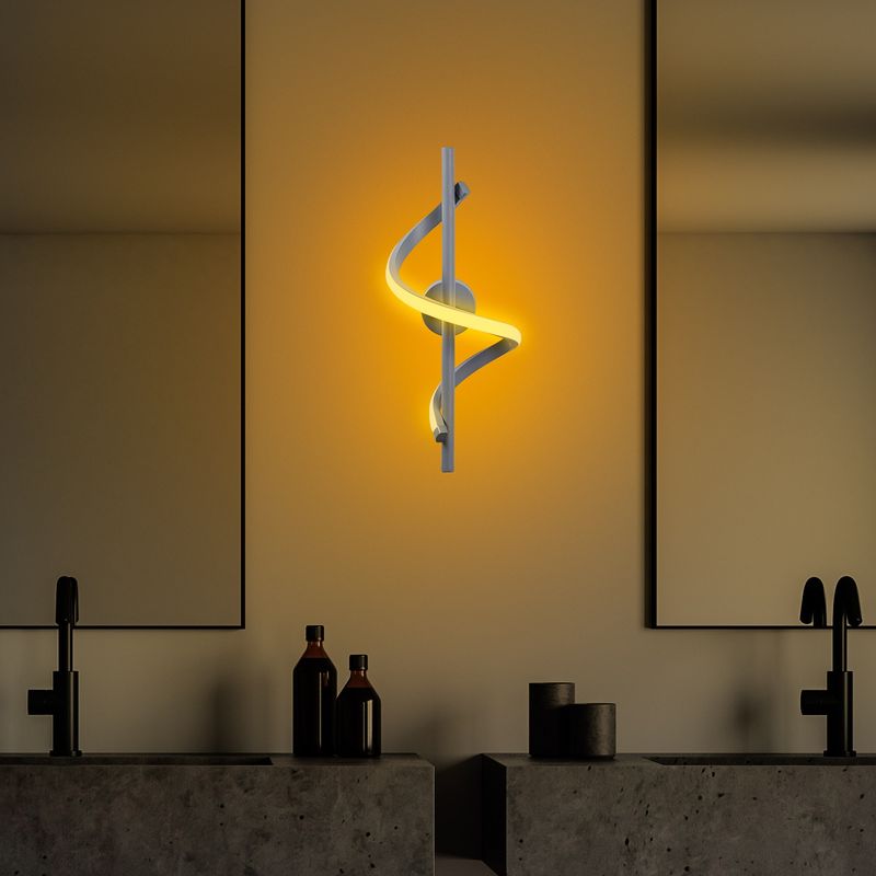Casa si Gradina - Corpuri si surse de iluminat - Plafoniere, aplice si spoturi - Aplica de perete, Opviq, metal, gri, 16x25x41 cm, led 11w 3000k - Infinity.ro