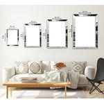 Casa si Gradina - Decoratiuni - Tablouri - Tablou decorativ, Wallxpert, mdf si plexiglas, multicolor, 50x70 cm, set 3 piese, 233DWC1358 - Infinity.ro