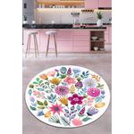 Casa si Gradina - Textile si covoare - Covoare - Covoare casa - Covor, Conceptum Hypnose, multicolor, 140 cm, 100% poliester, antiderapant, 287CHL1436 - Infinity.ro