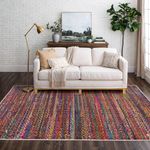 Casa si Gradina - Textile si covoare - Covoare - Covorase intrare - Covoras de intrare, Conceptum Hypnose, multicolor, 80x150 cm, 100% poliester, antiderapant, 213HFT1703 - Infinity.ro