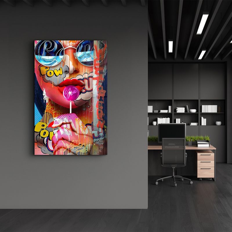 Casa si Gradina - Decoratiuni - Tablouri - Tablou decorativ, Wallxpert, sticla temperata, multicolor, 46x72 cm, 672BRS1909 - Infinity.ro