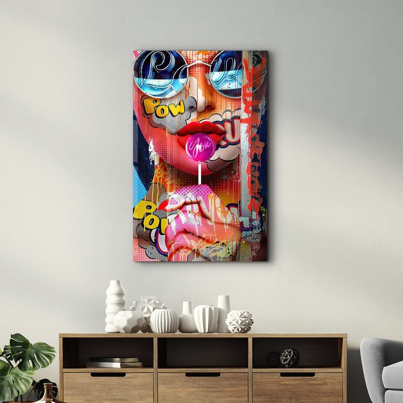 Casa si Gradina - Decoratiuni - Tablouri - Tablou decorativ, Wallxpert, sticla temperata, multicolor, 46x72 cm, 672BRS1909 - Infinity.ro