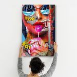 Casa si Gradina - Decoratiuni - Tablouri - Tablou decorativ, Wallxpert, sticla temperata, multicolor, 46x72 cm, 672BRS1909 - Infinity.ro