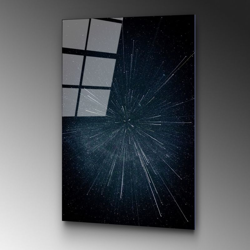 Casa si Gradina - Decoratiuni - Tablouri - Tablou decorativ din sticla temperata, Wallxpert, multicolor, 70x100 cm, 123BZM1177 - Infinity.ro