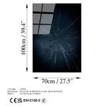 Casa si Gradina - Decoratiuni - Tablouri - Tablou decorativ din sticla temperata, Wallxpert, multicolor, 70x100 cm, 123BZM1177 - Infinity.ro