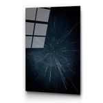 Casa si Gradina - Decoratiuni - Tablouri - Tablou decorativ din sticla temperata, Wallxpert, multicolor, 70x100 cm, 123BZM1177 - Infinity.ro