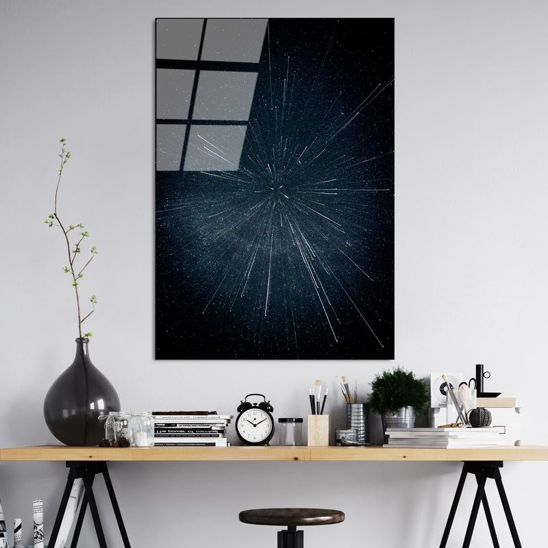 Casa si Gradina - Decoratiuni - Tablouri - Tablou decorativ din sticla temperata, Wallxpert, multicolor, 70x100 cm, 123BZM1177 - Infinity.ro