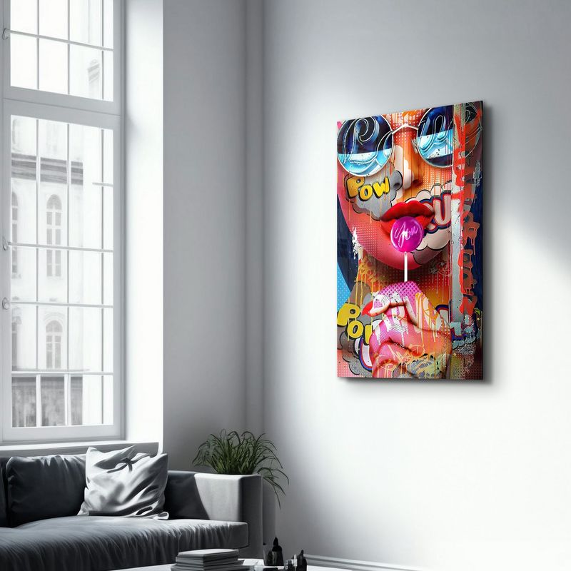 Casa si Gradina - Decoratiuni - Tablouri - Tablou decorativ, Wallxpert, sticla temperata, multicolor, 46x72 cm, 672BRS1909 - Infinity.ro