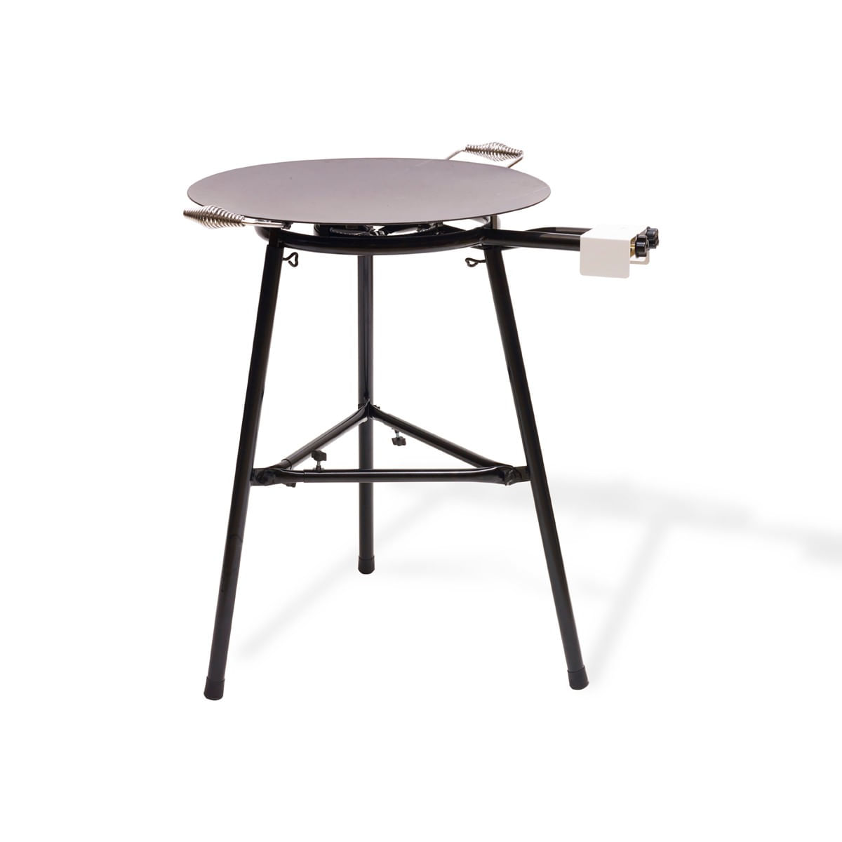 Gratar de gradina, Hermia, metal, negru, 58x58x84 cm, 446RNG1106