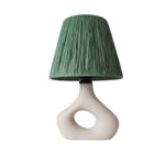 Casa si Gradina - Corpuri si surse de iluminat - Veioze si lampi - Veioze - Veioza, Opviq, ceramica, bej, 24x40 cm, 687HMY2251 - Infinity.ro