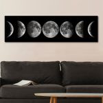 Casa si Gradina - Decoratiuni - Tablouri - Tablou decorativ pe panza, Wallxpert, multicolor, 50x120 cm, 100% panza, rama lemn, 451ERN1674 - Infinity.ro