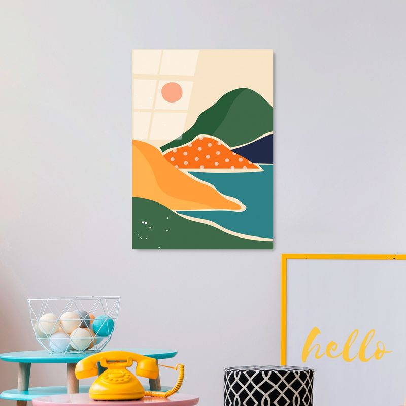 Casa si Gradina - Decoratiuni - Tablouri - Tablou decorativ, Wallxpert, sticla calita, multicolor, 45x65 cm, 123BZM2402 - Infinity.ro