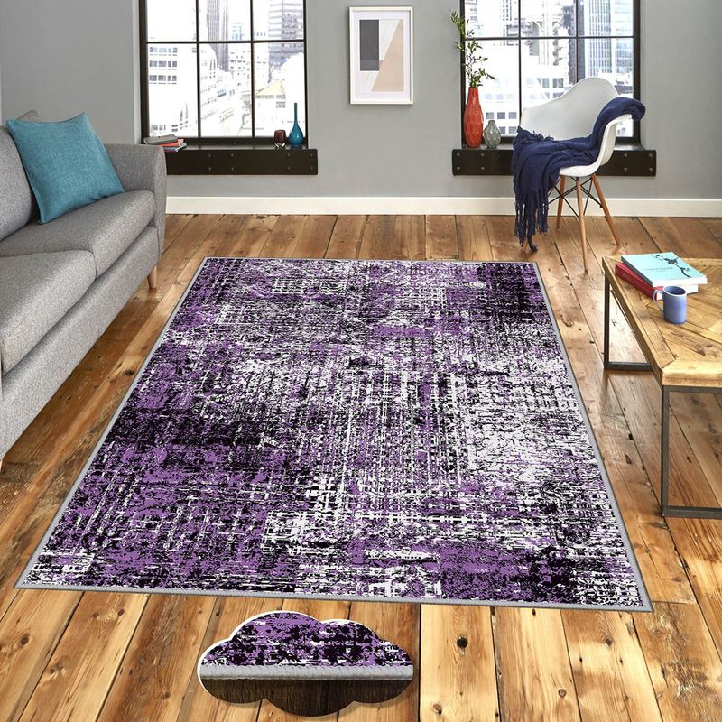 Casa si Gradina - Textile si covoare - Covoare - Covoare casa - Covor, Conceptum Hypnose, multicolor, 140x220 cm, 100% poliester, antiderapant, 368HFT3554 - Infinity.ro