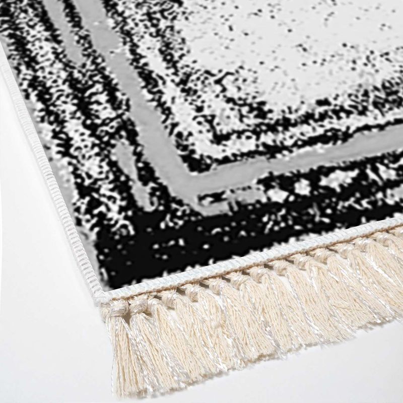 Casa si Gradina - Textile si covoare - Covoare - Covoare casa - Covor, Conceptum Hypnose, negru, 80x120 cm, 100% poliester, antiderapant, lavabil la masina, 955ANR3604 - Infinity.ro