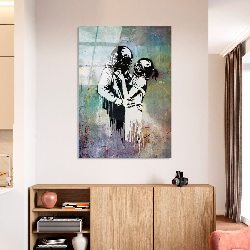 Casa si Gradina - Decoratiuni - Tablouri - Tablou decorativ, Wallxpert, sticla temperata, multicolor, 70x100 cm, 123BZM1126 - Infinity.ro