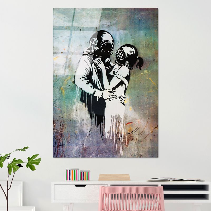 Casa si Gradina - Decoratiuni - Tablouri - Tablou decorativ, Wallxpert, sticla temperata, multicolor, 70x100 cm, 123BZM1126 - Infinity.ro