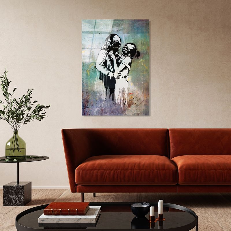 Casa si Gradina - Decoratiuni - Tablouri - Tablou decorativ, Wallxpert, sticla temperata, multicolor, 70x100 cm, 123BZM1126 - Infinity.ro