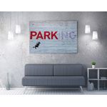 Casa si Gradina - Decoratiuni - Tablouri - Tablou canvas decorativ, Wallxpert, multicolor, 50x70 cm, 50% bumbac 50% poliester, artist Banksy, 966BRS1175 - Infinity.ro