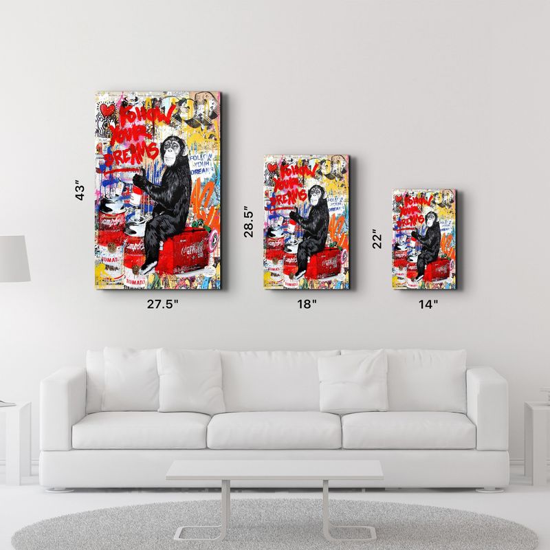Casa si Gradina - Decoratiuni - Tablouri - Tablou decorativ, Wallxpert, sticla temperata, multicolor, 46x72 cm, 672BRS2536 - Infinity.ro