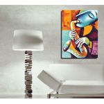 Casa si Gradina - Decoratiuni - Tablouri - Tablou decorativ, Wallxpert, panza, multicolor, 30x40 cm, rama lemn, 257MJS1207 - Infinity.ro
