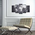 Casa si Gradina - Decoratiuni - Tablouri - Tablou decorativ 5 piese, Wallxpert, mdf, multicolor, 110x60 cm, 223CHR3952 - Infinity.ro