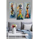 Casa si Gradina - Decoratiuni - Tablouri - Tablou decorativ, Wallxpert, mdf, multicolor, 70x50 cm, set 3 piese, 537MRV5135 - Infinity.ro