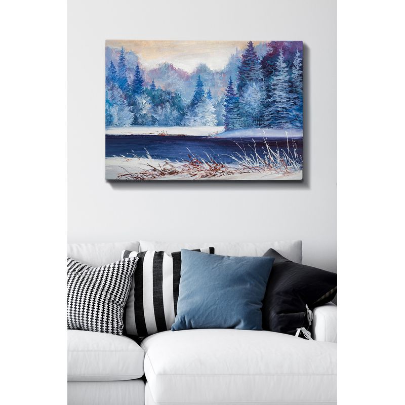 Casa si Gradina - Decoratiuni - Tablouri - Tablou canvas decorativ, Wallxpert, multicolor, panza, rama lemn, 70x100 cm, 529TCR1478 - Infinity.ro
