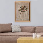 Casa si Gradina - Decoratiuni - Tablouri - Tablou decorativ, Wallxpert, iuta, multicolor, 36x46 cm, rama lemn, 312LEA2332 - Infinity.ro