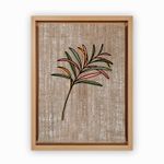 Casa si Gradina - Decoratiuni - Tablouri - Tablou decorativ, Wallxpert, iuta, multicolor, 36x46 cm, rama lemn, 312LEA2332 - Infinity.ro