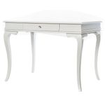 Casa si Gradina - Mobilier - Mese si birouri - Birouri - Birou de studiu, Hanah Home, lemn masiv, alb, 80x78x125 cm - Infinity.ro