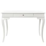 Casa si Gradina - Mobilier - Mese si birouri - Birouri - Birou de studiu, Hanah Home, lemn masiv, alb, 80x78x125 cm - Infinity.ro