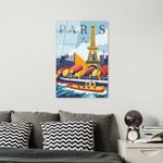 Casa si Gradina - Decoratiuni - Tablouri - Tablou decorativ, Wallxpert, sticla temperata, multicolor, 30x45 cm, 123BZM2514 - Infinity.ro