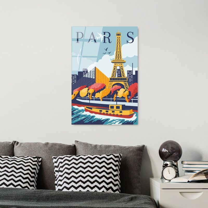 Casa si Gradina - Decoratiuni - Tablouri - Tablou decorativ, Wallxpert, sticla temperata, multicolor, 30x45 cm, 123BZM2514 - Infinity.ro