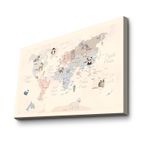 Casa si Gradina - Decoratiuni - Tablouri - Tablou decorativ, Wallxpert, panza, multicolor, 45x70 cm, 615LBY1251 - Infinity.ro