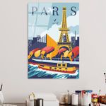 Casa si Gradina - Decoratiuni - Tablouri - Tablou decorativ, Wallxpert, sticla temperata, multicolor, 30x45 cm, 123BZM2514 - Infinity.ro