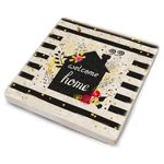 Casa si Gradina - Bucatarie si vesela - Accesorii bar - Suporturi bauturi - Suport pahare, Hermia, piatra naturala, multicolor, 10x10x1 cm, set 4 bucati, 366TYR1150 - Infinity.ro