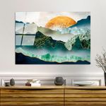 Casa si Gradina - Decoratiuni - Tablouri - Tablou decorativ din sticla temperata, Wallxpert, multicolor, 70x100 cm, 4 mm, 123BZM1291 - Infinity.ro