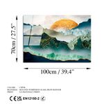 Casa si Gradina - Decoratiuni - Tablouri - Tablou decorativ din sticla temperata, Wallxpert, multicolor, 70x100 cm, 4 mm, 123BZM1291 - Infinity.ro