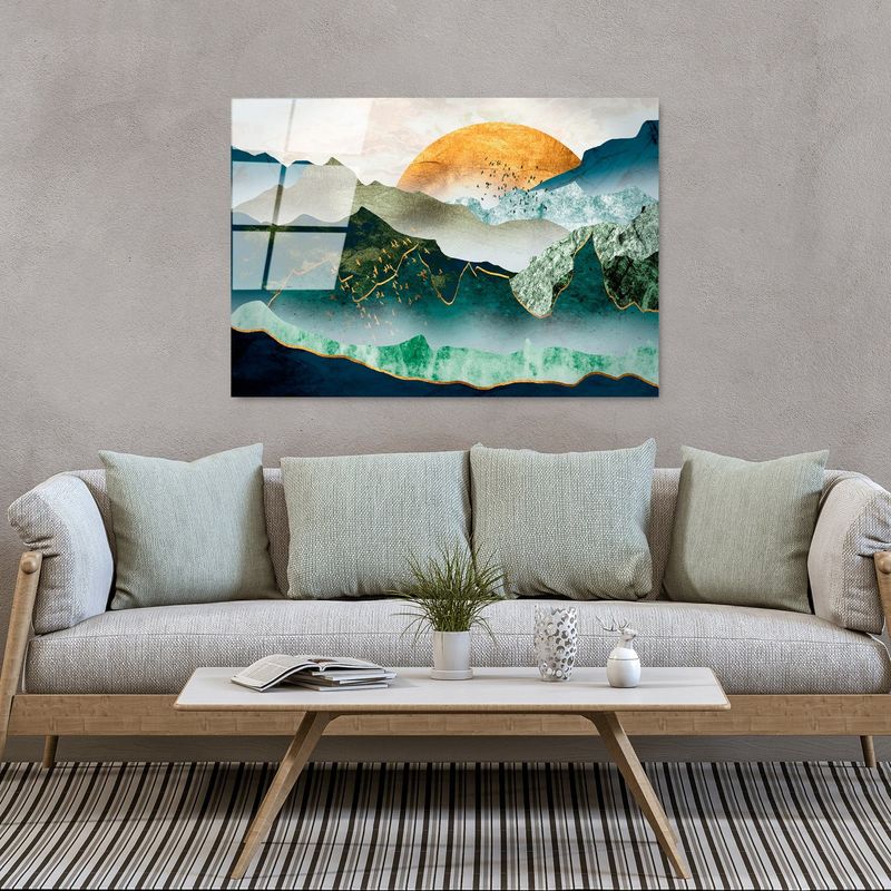 Casa si Gradina - Decoratiuni - Tablouri - Tablou decorativ din sticla temperata, Wallxpert, multicolor, 70x100 cm, 4 mm, 123BZM1291 - Infinity.ro