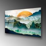 Casa si Gradina - Decoratiuni - Tablouri - Tablou decorativ din sticla temperata, Wallxpert, multicolor, 70x100 cm, 4 mm, 123BZM1291 - Infinity.ro