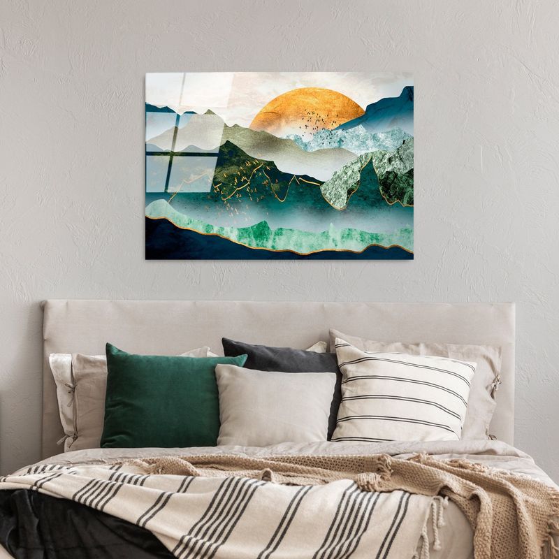 Casa si Gradina - Decoratiuni - Tablouri - Tablou decorativ din sticla temperata, Wallxpert, multicolor, 70x100 cm, 4 mm, 123BZM1291 - Infinity.ro