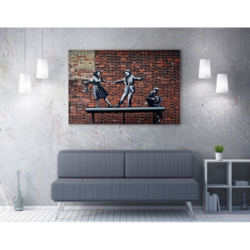 Casa si Gradina - Decoratiuni - Tablouri - Tablou canvas decorativ, Wallxpert, 50% bumbac 50% poliester, multicolor, 70x100 cm, rama lemn, 966BRS1158 - Infinity.ro