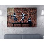Casa si Gradina - Decoratiuni - Tablouri - Tablou canvas decorativ, Wallxpert, 50% bumbac 50% poliester, multicolor, 70x100 cm, rama lemn, 966BRS1158 - Infinity.ro