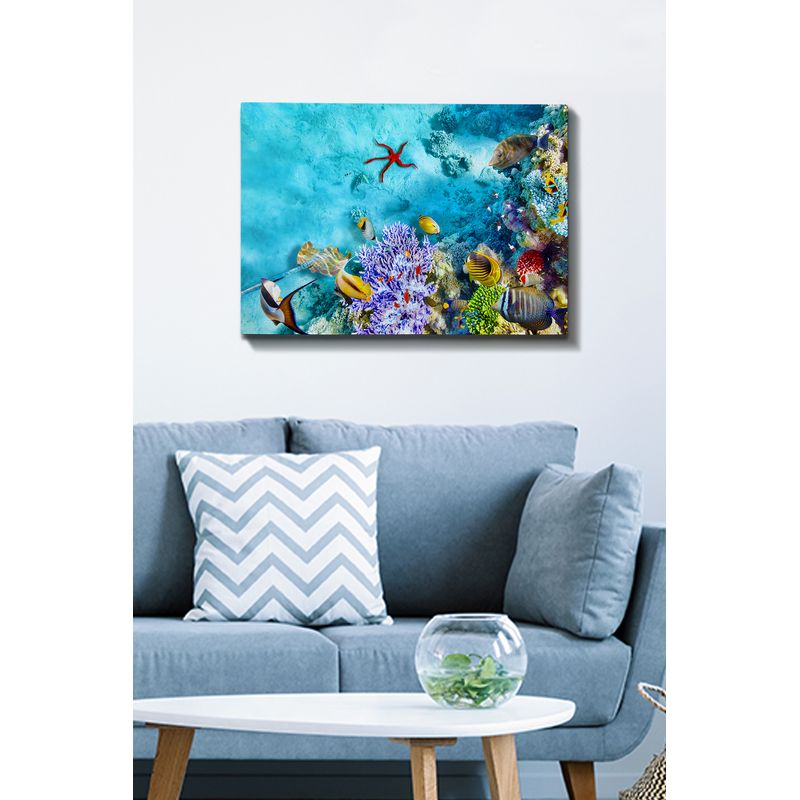 Casa si Gradina - Decoratiuni - Tablouri - Tablou canvas decorativ, Wallxpert, panza, multicolor, 50x70 cm, rama lemn, 529TCR1265 - Infinity.ro