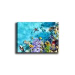 Casa si Gradina - Decoratiuni - Tablouri - Tablou canvas decorativ, Wallxpert, panza, multicolor, 50x70 cm, rama lemn, 529TCR1265 - Infinity.ro