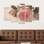 Casa si Gradina - Decoratiuni - Tablouri - Tablou decorativ 5 piese, Wallxpert, mdf, multicolor, 110x60 cm, 223CHR1922 - Infinity.ro