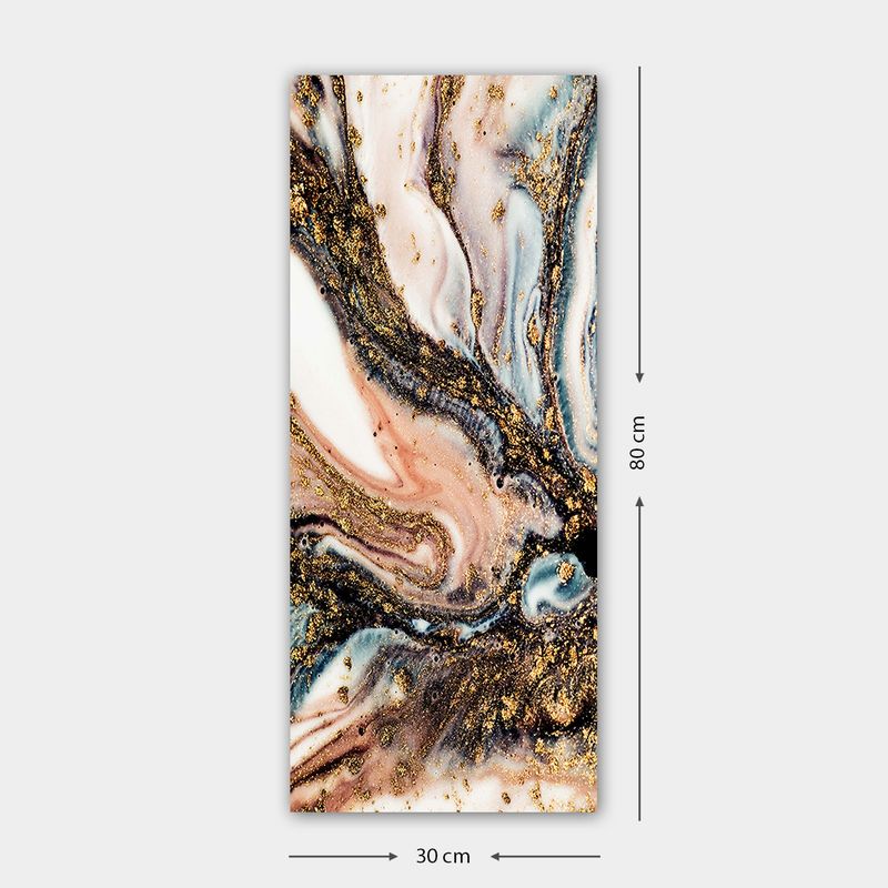Casa si Gradina - Decoratiuni - Tablouri - Tablou decorativ pe panza, Wallxpert, multicolor, 30x80 cm, canvas, rama lemn, 483TNS1934 - Infinity.ro