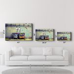 Casa si Gradina - Decoratiuni - Tablouri - Tablou decorativ din sticla temperata, Wallxpert, multicolor, 46x72 cm, 672BRS4627 - Infinity.ro